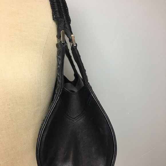 Michael Kors Black Leather Handbag - Picture 3 of 7